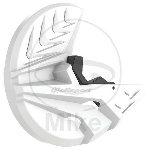 Bremsscheibe Gabel Schutz unten weiß schwarz für Honda CRF 250 450 R # 2010-2014