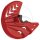 Brake disc fork protection bottom red 04 black for Honda CRF 250 450 R # 2010-2014
