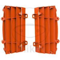 Radiator fins protection set orange for Husqvarna KTM 125...
