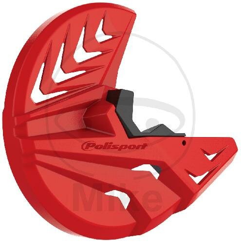 Brake disc fork protection bottom red black for Gas Gas EC 250 300