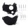 Embrayage Couvercle dallumage Kit de protection noir pour Yamaha YZ-F 250 # 14-18