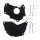 Clutch ignition cover protection set black for Yamaha YZ-F 450 # 2014-2017