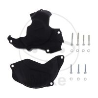 Clutch ignition cover protection set black for Honda CRF...