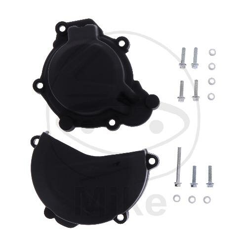 Set di protezione del coperchio dellaccensione della frizione nero per KTM SX 125 150