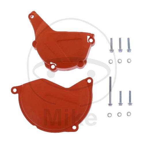 Juego de protección de la tapa del embrague naranja para Husqvarna FE 450 501 KTM EXC 450 500