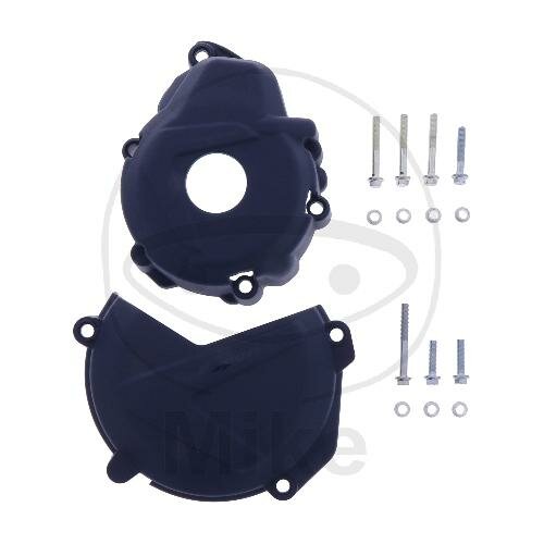 Embrayage Couvercle dallumage Kit de protection bleu pour Husqvarna FE 250 350 # 17-18