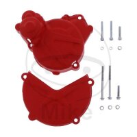 Clutch ignition cover protection set red for Gas Gas EC...