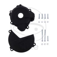 Clutch ignition cover protection set black for Sherco SE...