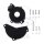 Embrayage Couvercle dallumage Kit de protection noir pour Sherco SEF 250 300 R # 14-20
