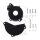 Clutch ignition cover protection set black for Sherco SEF 250 300 R # 2014-2020