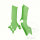 Kit de protection de cadre vert pour Kawasaki KX-F 450 # 2019-2020