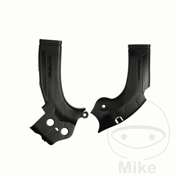 Set di protezione del telaio nero per Yamaha YZ-F 250 450 # 2014-2018