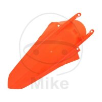 Garde-boue arrière orange fluorescent pour KTM EXC...