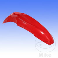 Mudguard front universal red Supermoto