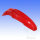 Parafango anteriore universale rosso Supermoto