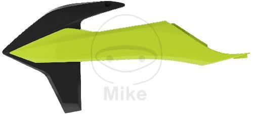 KUEHLERABDECK STZ SW/GE FLUO