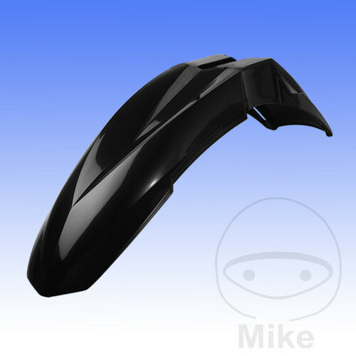 Mudguard front universal black Supermoto