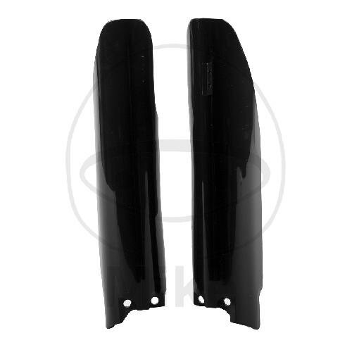 Fork protection set black for Suzuki RM 125 250 04-12 # RM-Z 250 450 07-19