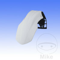 Mudguard front universal white