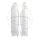 Fork protection set white for Yamaha YZ 125 250 14-19 # YZ-F 250 450 10-19