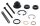 Kit de réparation du maître-cylindre de frein pour Honda CBR 1000 Fireblade 04-16