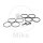 Brake caliper repair kit for Yamaha FZ 750 85-88 VMX-12 1200 85-93