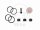 Brake caliper repair kit for Honda CX 650 GL 1200 1500 VF 1000 VT 500 750 XL 600 XLV 750