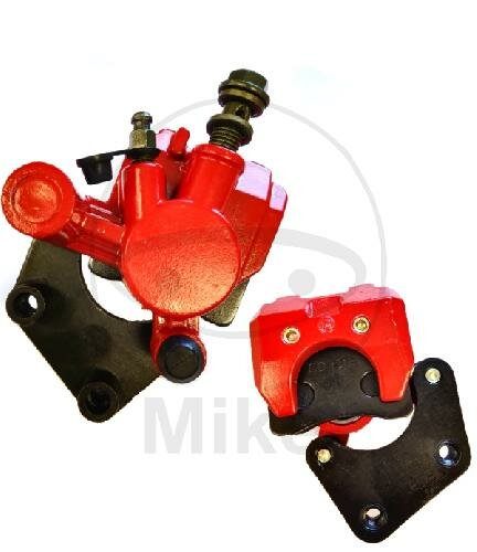 Brake caliper red for AGM ATU Baotian Benzhou CPI FlexTech Generic Keeway Rex