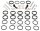 Brake caliper repair kit for Yamaha VMX-17 1700 YZF-R1 1000