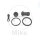 Brake caliper repair kit for Honda CB CBR 600 1000