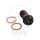 Banjo bolt single M10x1,25 stainless steel V4A Racing black for Ducati Honda Kawasaki Suzuki Triumph Yamaha