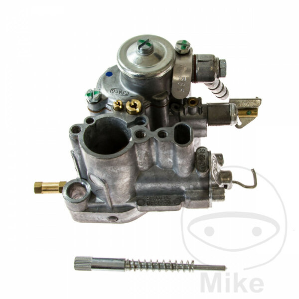 Carburetor silver 20-20D Dellorto with oil connection for Vespa P PX 80 125 150