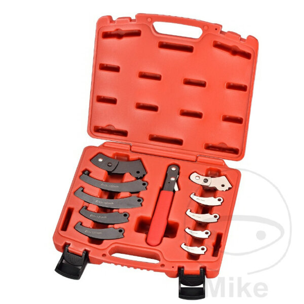 JMP hook wrench set strut steering head bearing 19-166 mm with joint