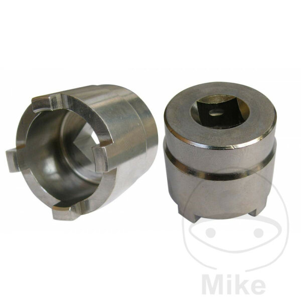 Llave para tuercas de ranura JMP 28,5/37 mm para Kawasaki Z 750 1000 ZX-6RR 600