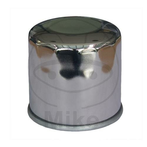 Filtre à huile HIFLO chromé pour Honda Kawasaki Triumph Yamaha
