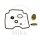 Carburettor repair kit for Suzuki DR-Z 400 # 2000-2008