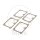 Float chamber seal for Suzuki TS Yamaha DT RD RX TZR 50 80