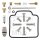Kit de reparación de carburador para Polaris Sportsman 400 # 2002-2005