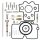 Carburetor repair kit for Honda CRF 250 R # 2006