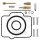 Carburetor repair kit for Honda CR 250 R # 1991-1995