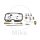 Kit riparazione carburatore per Kawasaki KLF 250 A Bayou 2WD # 2003-2006
