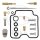 Kit riparazione carburatore per Yamaha YFM 250 Bruin YFM25B # 2006