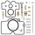 Carburetor repair kit ABR for Yamaha YZ-F 426 # 2000-2002