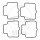 Float chamber seal for Suzuki EN GZ RV 125 Pure Marauder Van Van