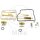 Kit riparazione carburatore per Suzuki VS 1400 GLP Intruder VX51LD # 1989-1992