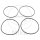 Float chamber seal for Honda CB 500 K Four # 1971-1978