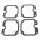 Float chamber seal for Suzuki DR-Z 125 L # 2007-2020
