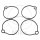 Float chamber seal for Kawasaki KFX 50 90 # 2008-2015