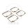 Float chamber seal for Suzuki RM 250 400 YZ 250 465 490 # 1976-1988
