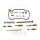Kit de réparation des carburateurs pour Honda TRX 300 FW Fourtrax 4WD 1994-1995